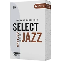 D'Addario Woodwinds Select Jazz, Soprano Saxophone - Unfiled,Box of 10