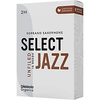 D'Addario Woodwinds Select Jazz, Soprano Saxophone - Unfiled,Box of 10