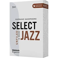 D'Addario Woodwinds Select Jazz, Soprano Saxophone - Unfiled,Box of 10