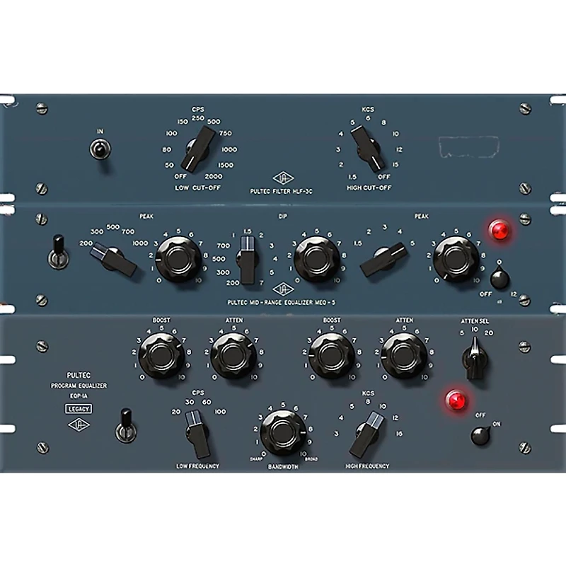 Universal Audio Pultec Passive EQ Collection - UADx and UAD-2 Plug-ins (Software Download)