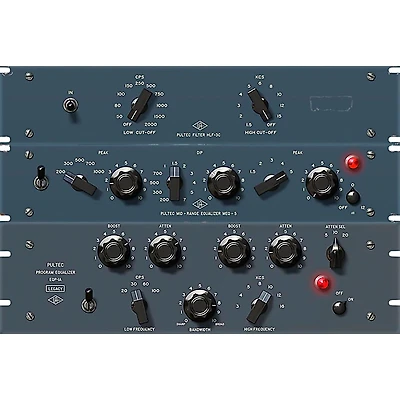 Universal Audio Pultec Passive EQ Collection - UADx and UAD-2 Plug-ins (Software Download)