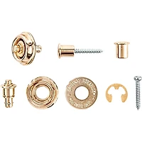 Dunlop Straplok Flush Mount Strap Retainer System Gold