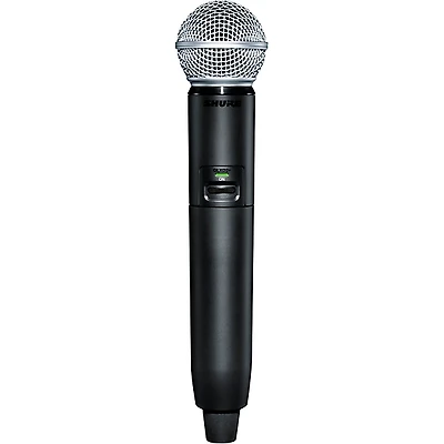 Shure GLXD2/SM58 Vocal Mic With Dual Band Handheld Transmitter