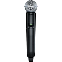 Shure GLXD2/SM58 Vocal Mic With Dual Band Handheld Transmitter