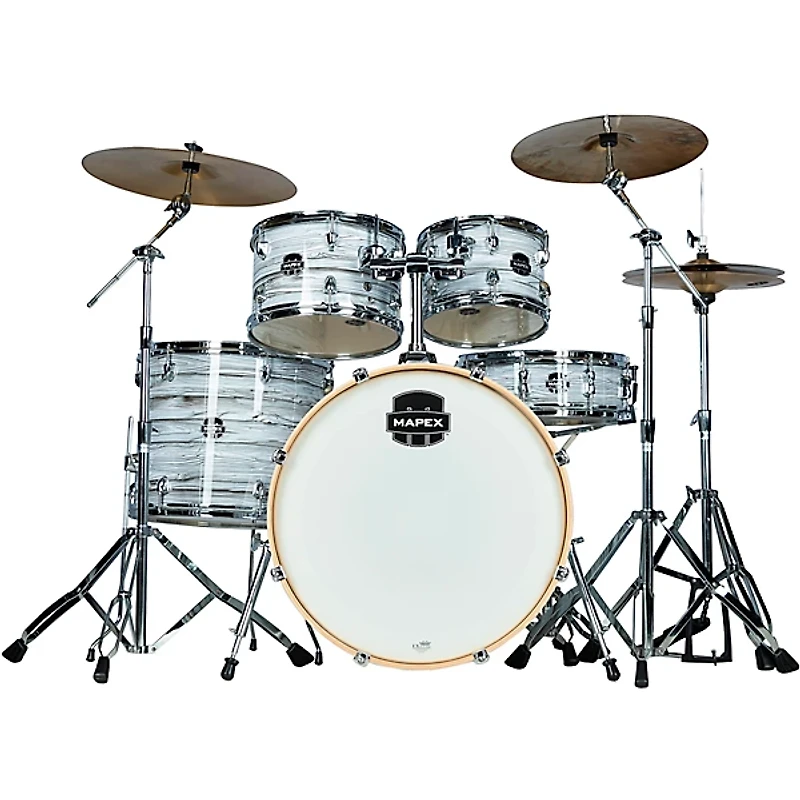 Mapex Venus Complete 5-Piece Drum Set With Hardware & Cymbals -
