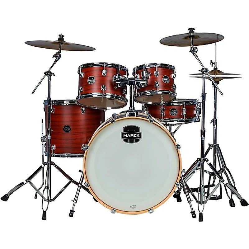 Mapex Venus Complete 5-Piece Drum Set With Hardware & Cymbals -