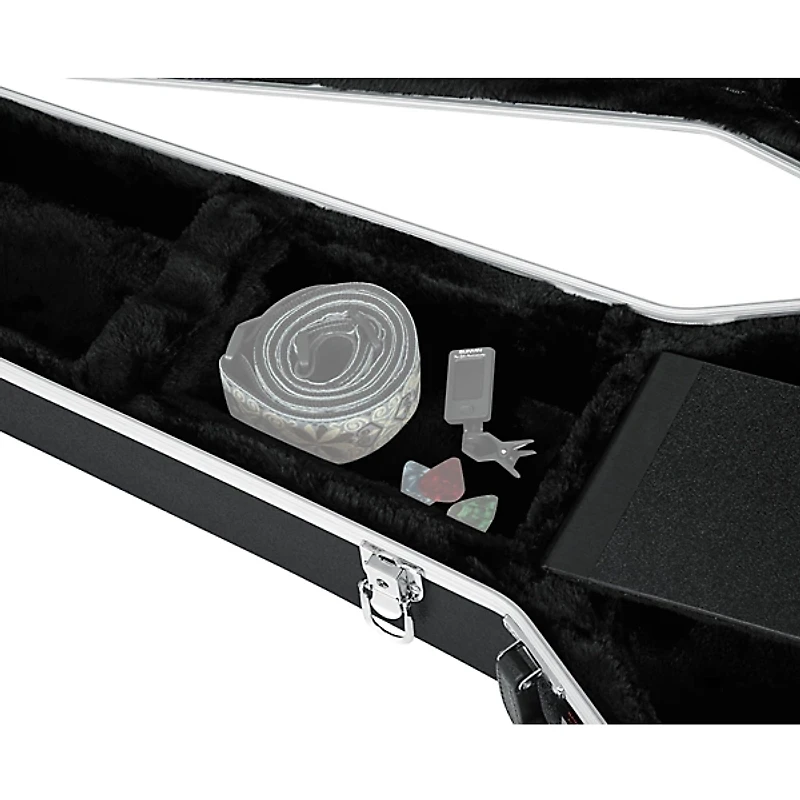 Gator GC-DEEP BOWL Deep Contour/Round-Back Guitar Case Black