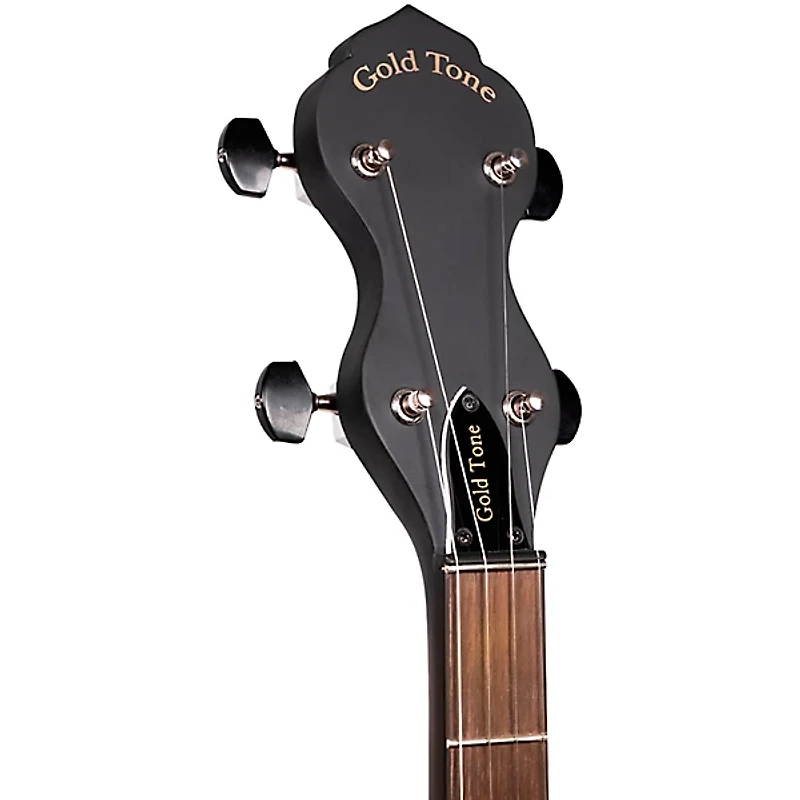 Gold Tone AC-1 Long Neck 5-String Openback Banjo Matte Black