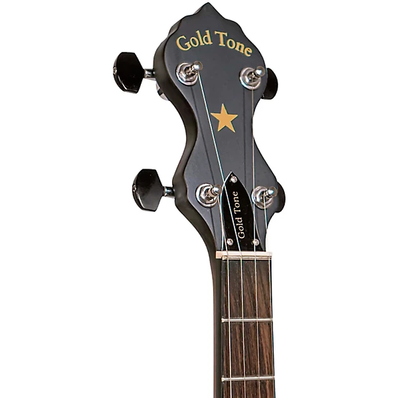 Gold Tone AC-12 12" A-Scale 5-String Openback Banjo Matte Black
