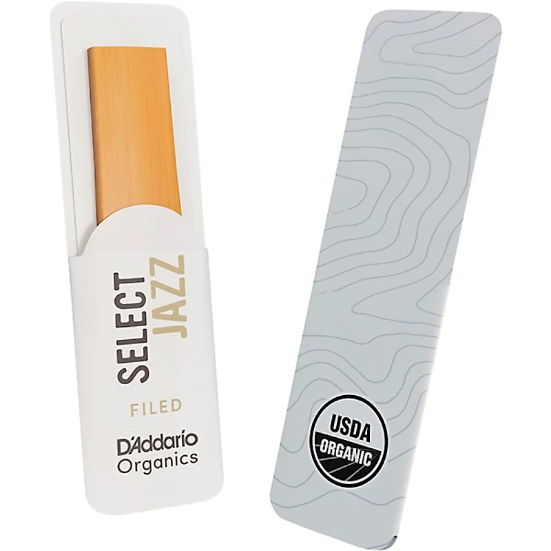 D'Addario Woodwinds Select Jazz, Soprano Saxophone - Filed,Box of 10