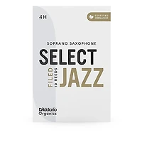 D'Addario Woodwinds Select Jazz, Soprano Saxophone - Filed,Box of 10