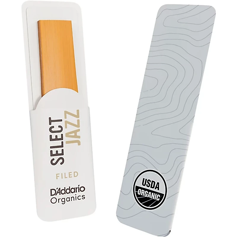D'Addario Woodwinds Select Jazz, Soprano Saxophone - Filed,Box of 10