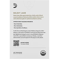 D'Addario Woodwinds Select Jazz, Alto Saxophone - Filed,Box of 10