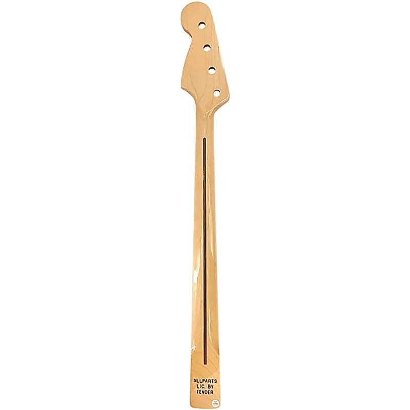 Allparts Jazz Bass Replacement Neck, One-Piece Maple With Block Inlays