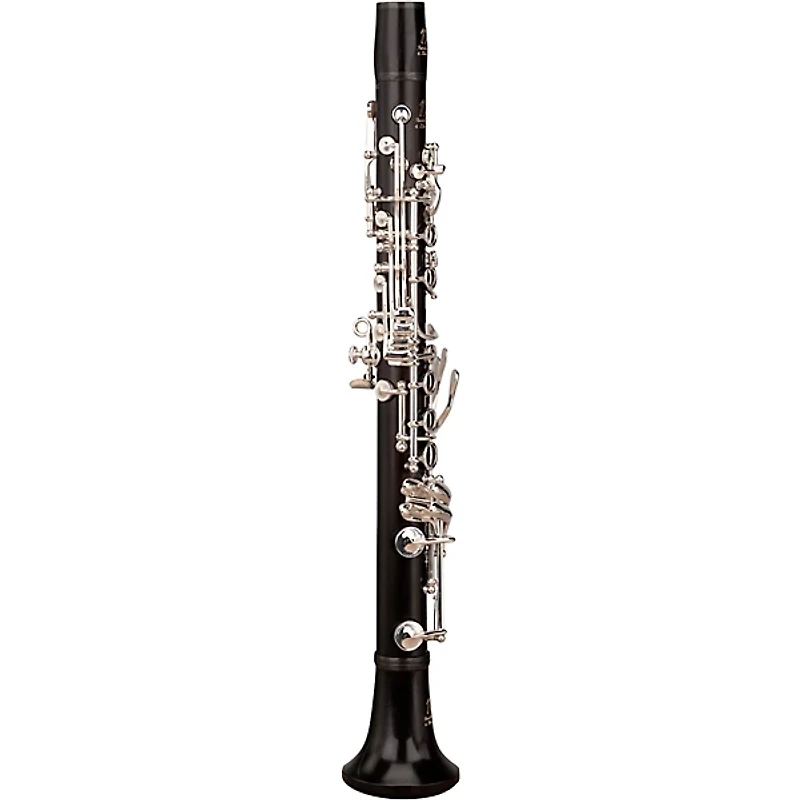 RZ Clarinets RZ Grenadilla Eb Clarinet, 17 Keys Silver Keys Adjustable Thumb Rest