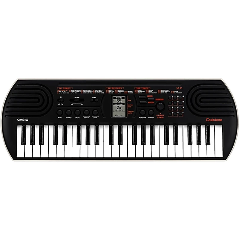 Casio SA-81 44-Key Mini Portable Keyboard Black