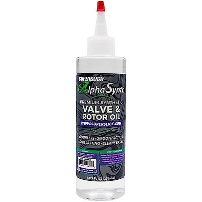 Superslick AlphaSynth Light Viscosity Synthetic Valve and Rotor Oil Refill 8 oz.