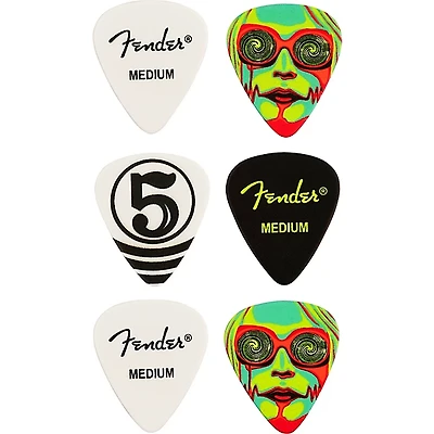 Fender John 5 351 Celluloid Picks (6)