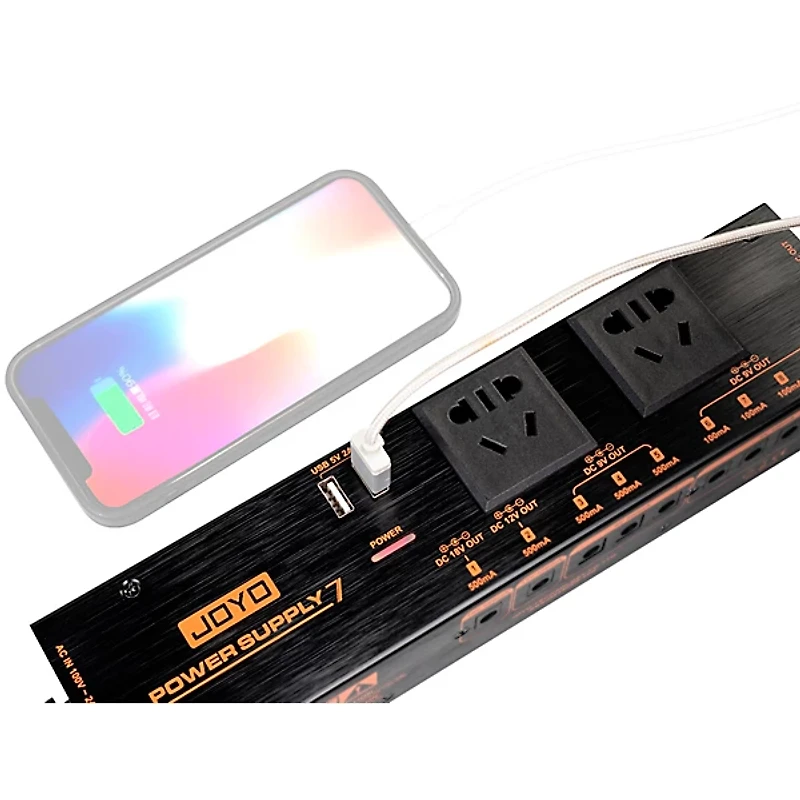 Joyo JP-07 Isolated Power Supply, Compatible With DC9V/12V/18V Pedal