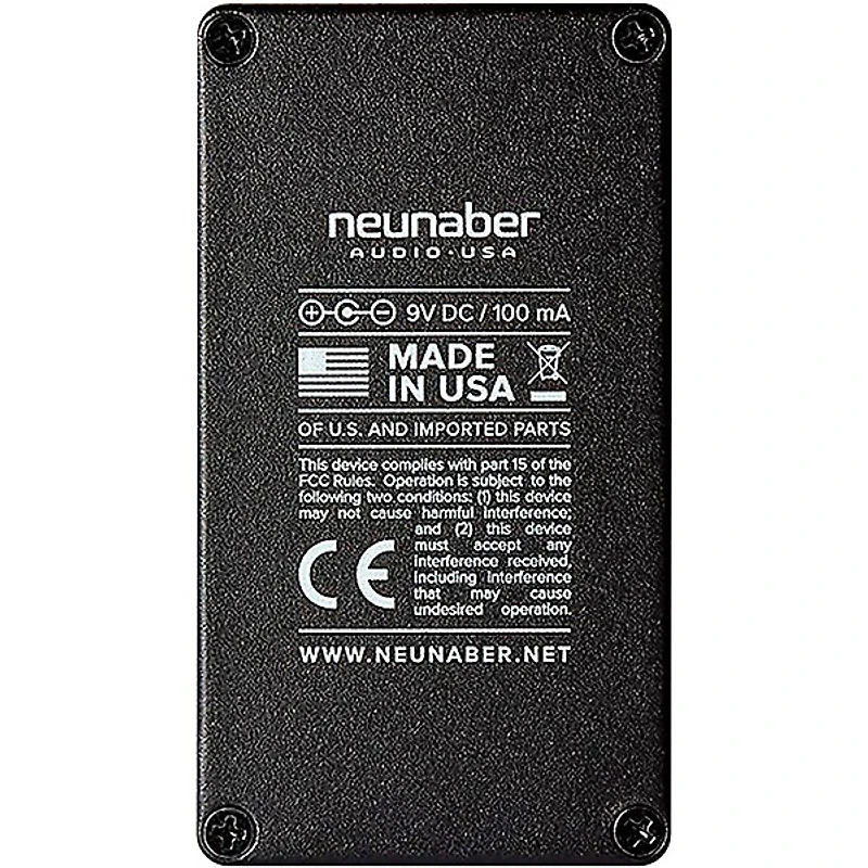 Neunaber Echelon Echo v2 Effects Pedal Black