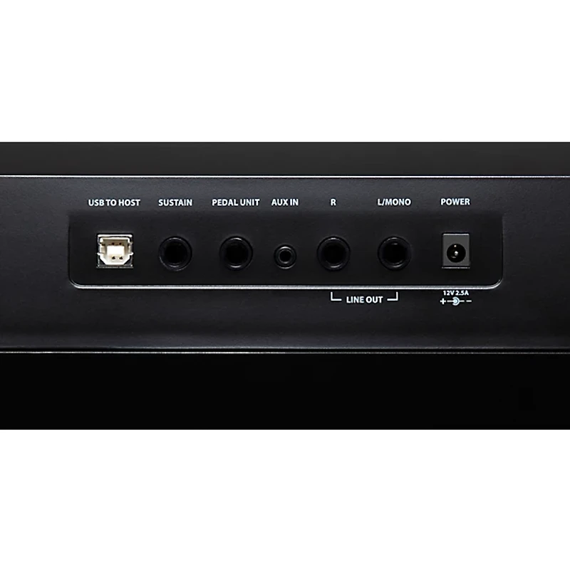 Williams Allegro IV 88-Key Digital Piano With Bluetooth and Sustain Pedal Black