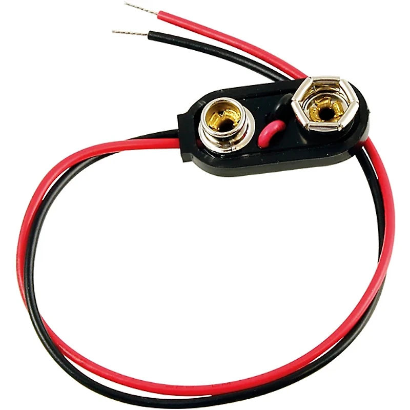 Allparts 9V Battery Box With Battery Lead & Mounting Screws