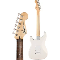Squier Sonic Stratocaster Limited-Edition Electric Guitar Pack With Fender Frontman 10G Amp Arctic White