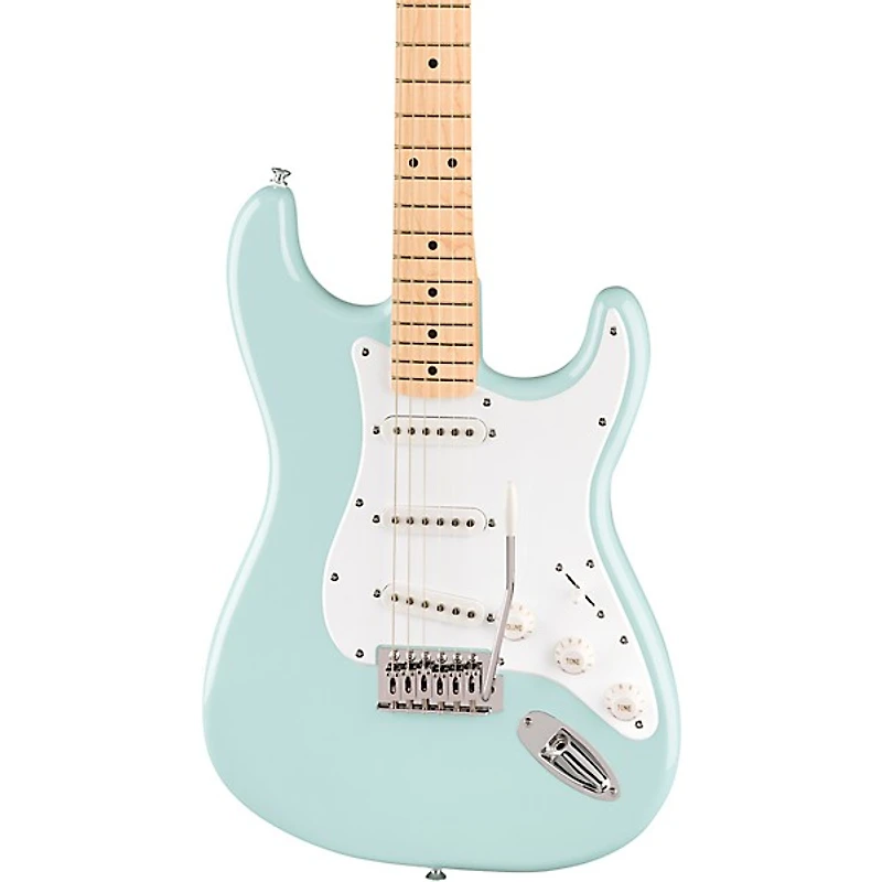 Squier Sonic Stratocaster Limited-Edition Maple Fingerboard Electric Guitar Pack With Frontman 10G Amp -