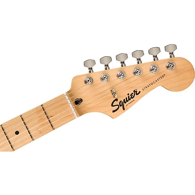 Squier Sonic Stratocaster Limited-Edition Maple Fingerboard Electric Guitar Pack With Frontman 10G Amp -