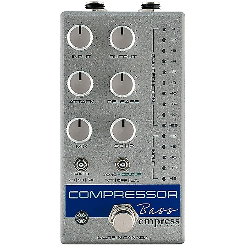 Empress Effects Bass Compressor Pedal Silver