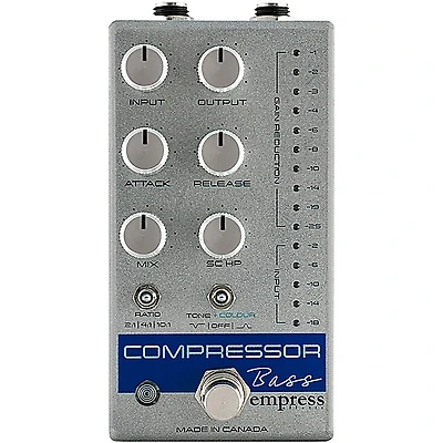 Empress Effects Bass Compressor Pedal Silver