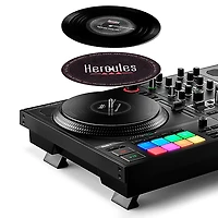 Hercules DJ DJControl Inpulse T7 2-Channel Motorized DJ Controller Black