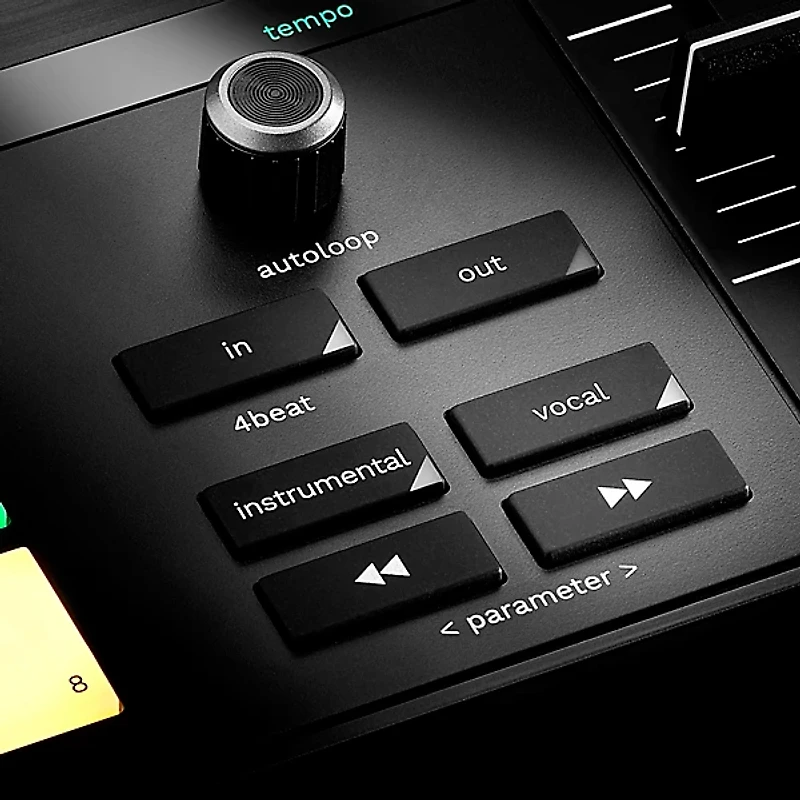 Hercules DJ DJControl Inpulse T7 2-Channel Motorized DJ Controller Black