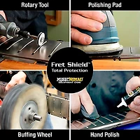 Music Nomad Fret Shield Fretboard Protector Guard for M-25.34" Guitar Fret Scale