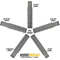 Music Nomad Fret Shield Fretboard Protector Guard for F-25.50" Guitar Fret Scale