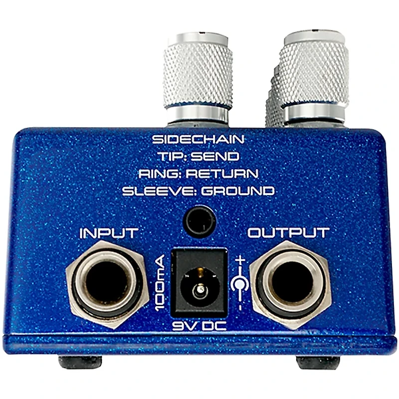 Empress Effects Bass Compressor Effects Pedal Blue Sparkle