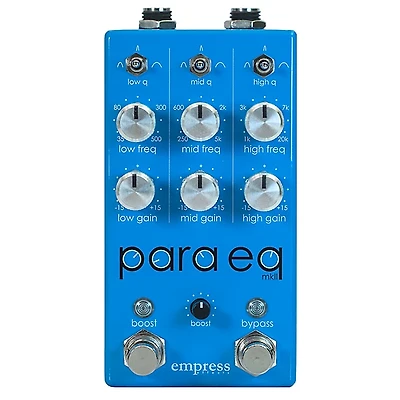 Empress Effects ParaEq MKII Effects Pedal Blue