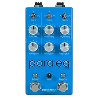 Empress Effects ParaEq MKII Effects Pedal Blue