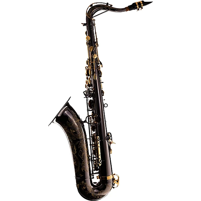 P. Mauriat PMXT-66RBX 20th Anniversary Special-Edition Tenor Saxophone Outfit With Kirk Whalum Signature Edition Neck Black Nickel Plated Gold Lacquer Keys