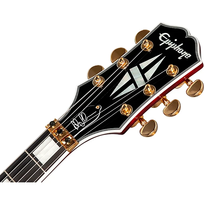 Epiphone Alex Lifeson Les Paul Custom Axcess Electric Guitar - Ruby
