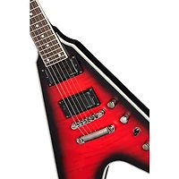 Epiphone Dave Mustaine Flying V Prophecy Electric Guitar Aged Dark Red Burst