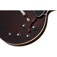 Epiphone Jim James ES-335 Semi-Hollow Electric Guitar Seventies Walnut