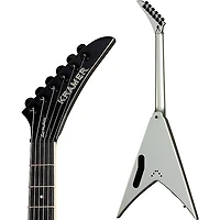Kramer Dave Mustaine Vanguard Electric Guitar Silver Metallic