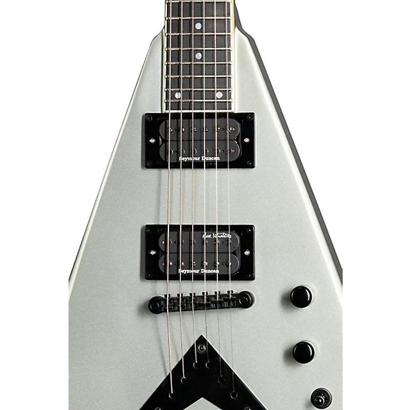 Kramer Dave Mustaine Vanguard Electric Guitar Silver Metallic