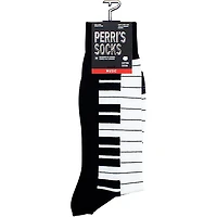 Perri's Keyboard Crew Socks Black