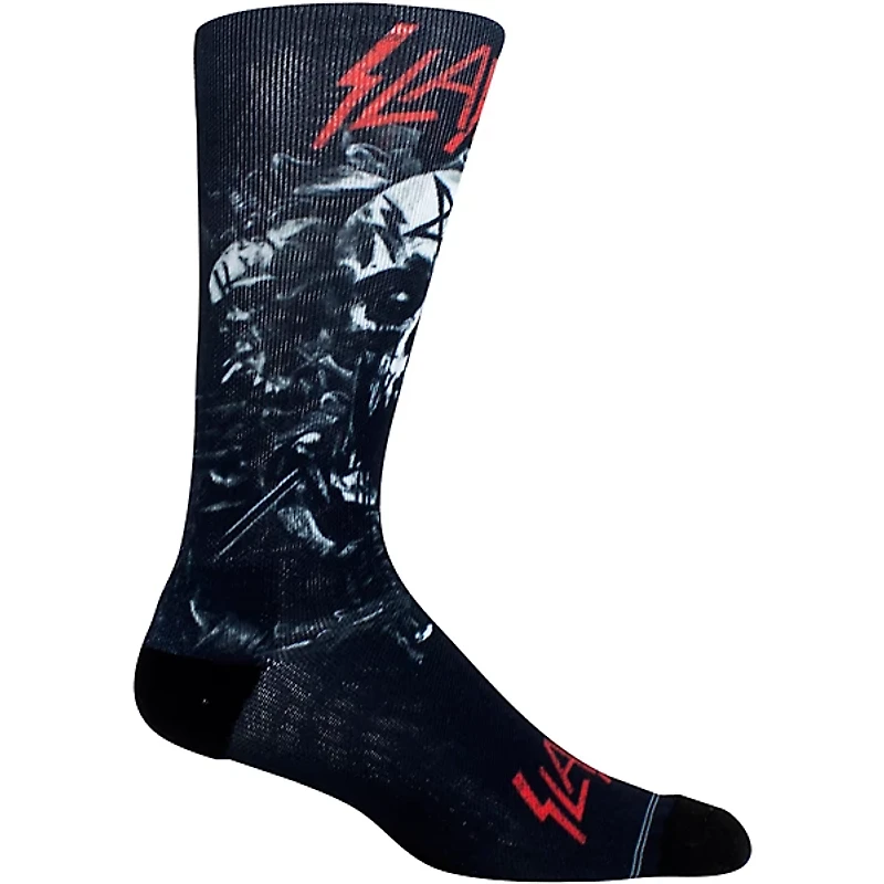Perri's Slayer Dye Sub Crew Socks Style 1 Black