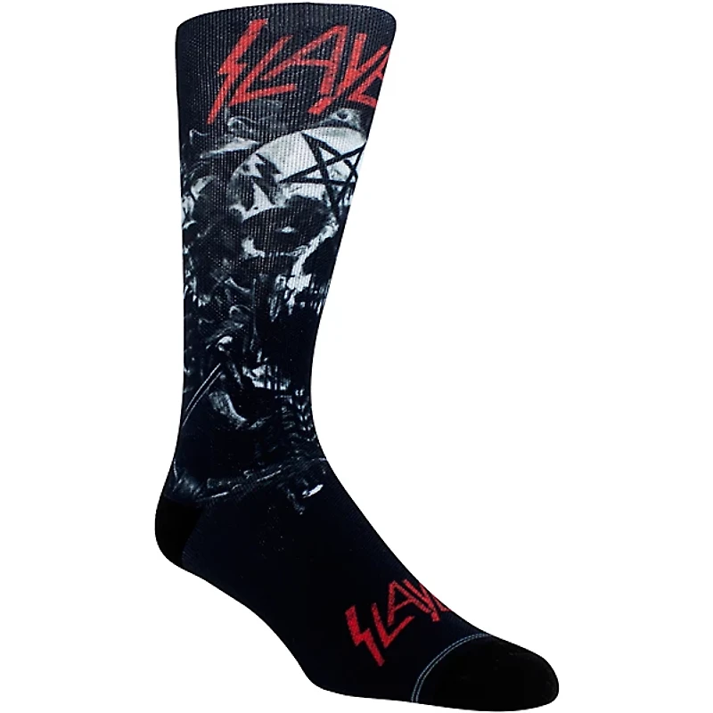 Perri's Slayer Dye Sub Crew Socks Style 1 Black
