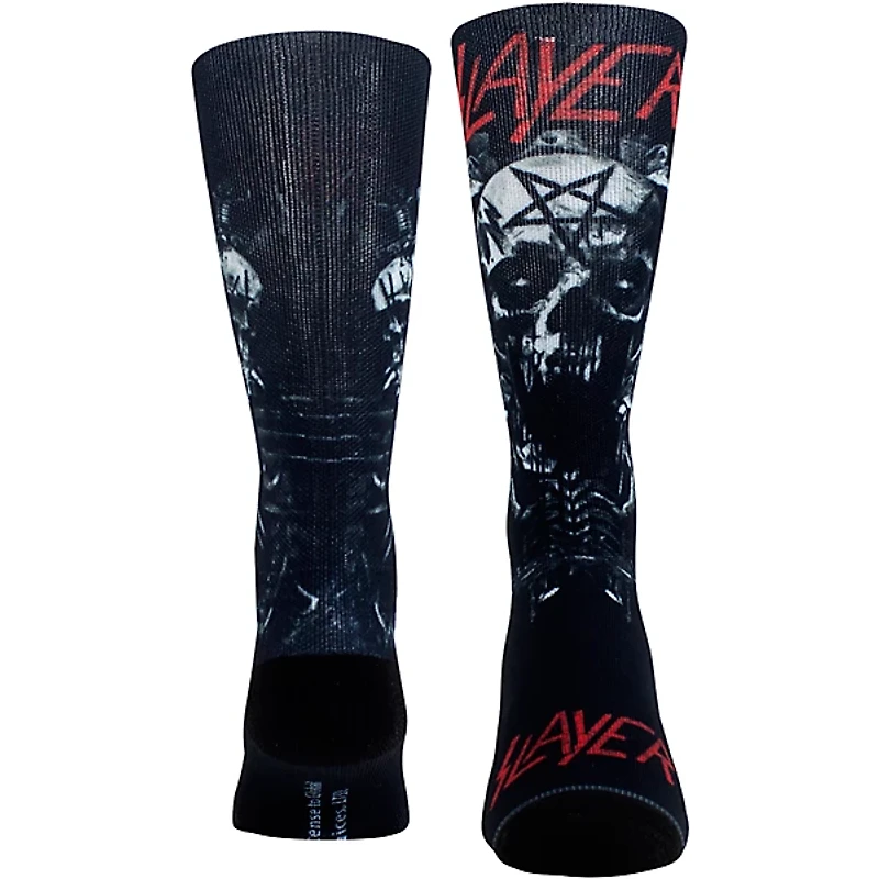 Perri's Slayer Dye Sub Crew Socks Style 1 Black