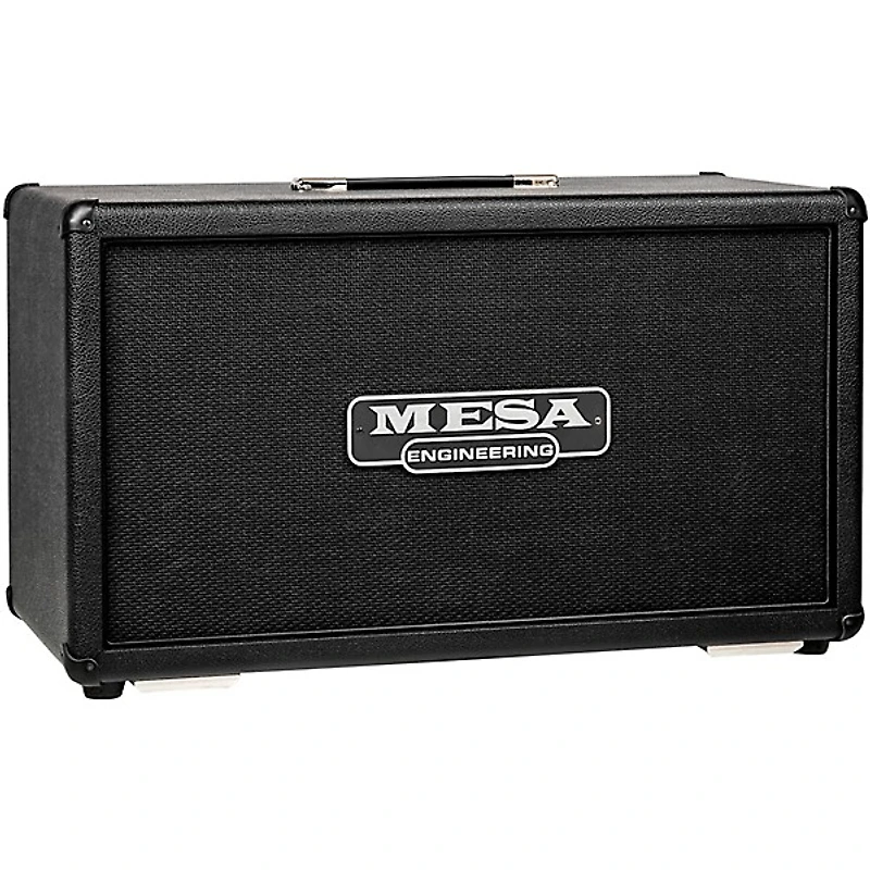 MESA/Boogie 2x12 Horizontal Rectifier Guitar Speaker Cabinet in Bronco Tolex Black