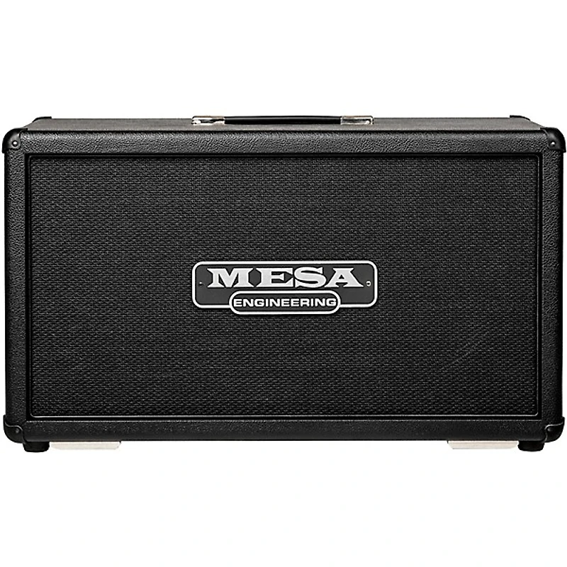 MESA/Boogie 2x12 Horizontal Rectifier Guitar Speaker Cabinet in Bronco Tolex Black